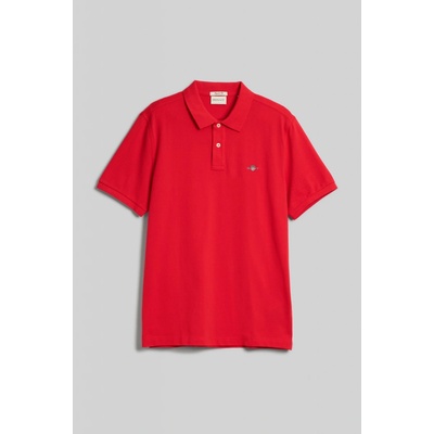 Gant polokošela Reg Shield SS Pique Polo červené