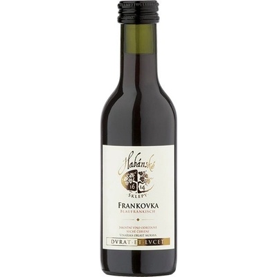 Habánské sklepy Frankovka 12% 0,187 l (holá láhev)