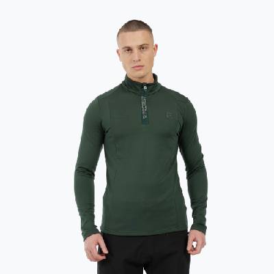 Мъжки суитшърт Protest Rewill 1/4 Zip Active kale green