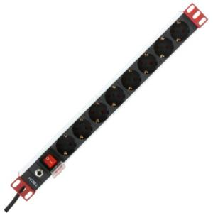 TECHLY I-CASE STRIP-61UDIT 8 Plug 3 m Switch (106893)