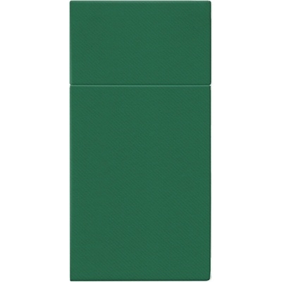 PAW Ubrousky na příbory AIRLAID 40x40 cm UNICOLOR tmavě-zelená