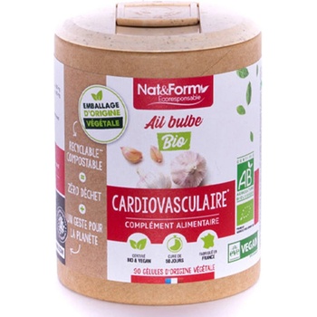 Nat&Form Чесън (луковица), БИО 90 капсули | Nat&Form (014557 (AILBIO_90))