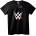 NOONEBRAND Черна Тениска WWE Лого - L, White