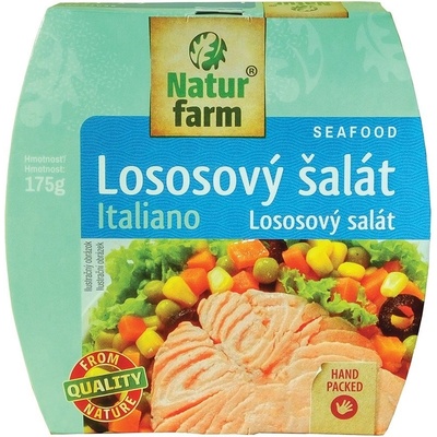 Natur Farm lososový salát italiano 175 g – Zboží Mobilmania