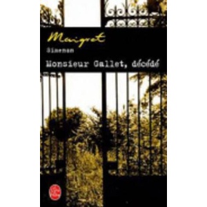 Monsieur Gallet décédé | Georges Simenon (ISBN: 9782253142560)