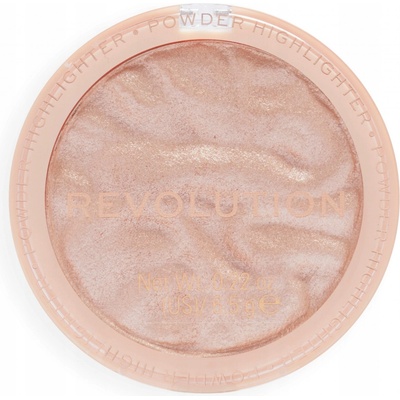 Makeup Revolution London Re-loaded vysoce pigmentovaný pudrový rozjasňovač Just My Type 6,5 g