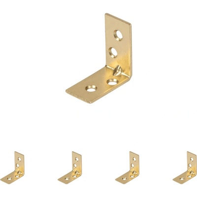 Walteco Spojovací úhelník 30 x 30 x 15 mm 5 ks 442BP1