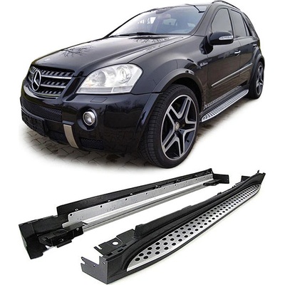 Boční nášlapy Mercedes Benz ML (W164 AL) | Zboží Auto