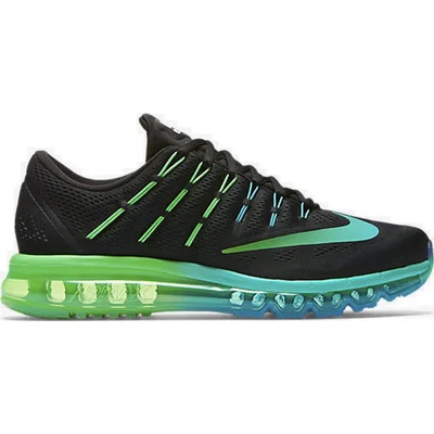 Nike Маратонки NIKE Air Max черно със зелено