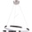 Polux Led Пендел zefira led/40w/230v 4000k Ø 50 см хром (sa2182)