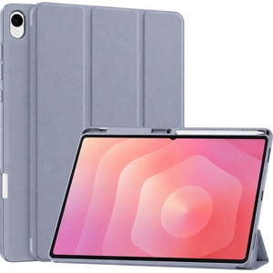 Techsuit Калъф Techsuit Flex Trifold (с държач за писалка) - Samsung Galaxy Tab S12 Plus - Лилав