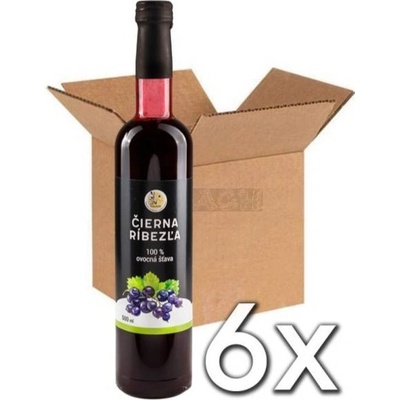 Valach Prírodná ríbezľová šťava 100% 6 x 0,5 l