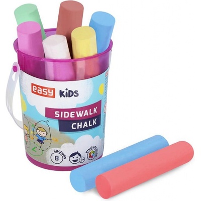 Easyoffice Colours chodníkové křídy 8 ks