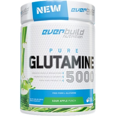 Everbuild Nutrition Glutamine 5000 [300 грама] Ябълка