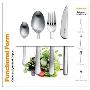 Fiskars Functional Form Súprava príborov 24 ks matné 1071624