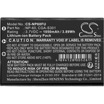 Cameron sino FUJI NP60 LiIon - Батерия за фотоапарат, 3.7 V, 1050 mAh Cameron Sino; CS-NP60FU (CS-NP60FU)