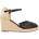 GIOSEPPO 72281 Wedge Espadrilles - Black (Black)