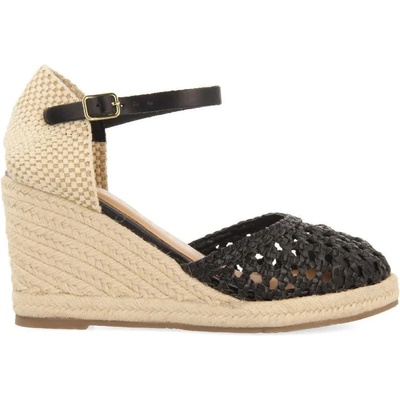 GIOSEPPO 72281 Wedge Espadrilles - Black (Black)