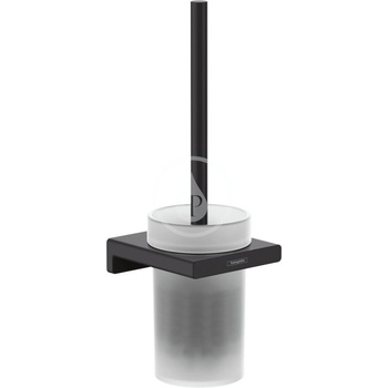 Hansgrohe AddStoris WC štětka nástěnná matné sklo černá mat 41752670
