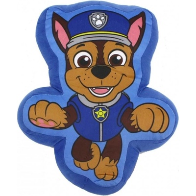 Setino Tvarovaný 3D vankúš Tlapková patrola Paw Patrol Chase 33x30