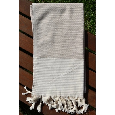 TipTrade Peshtemal osuška Helen 100 x 175 cm cappucino