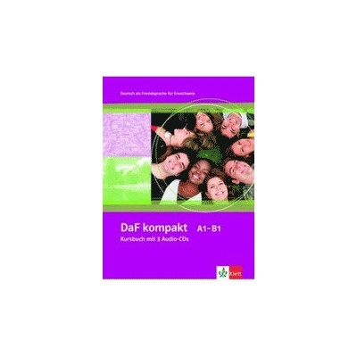 DaF kompakt A1 B1 učebnica nemčiny vr. 3 audio CD