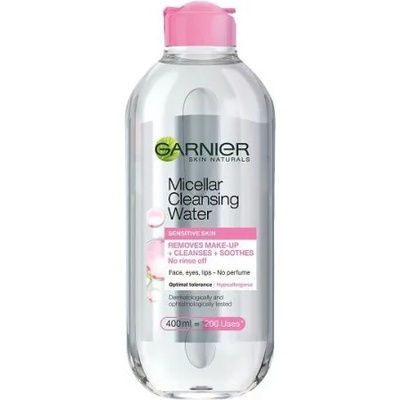 Garnier Micellar Cleansing Water - Мицеларна вода за чувствителна кожа от серията "Skin Naturals" 400мл