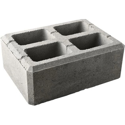 Tvárnice plotová sloupková DITON VISO melír přírodní 300×400×150 mm
