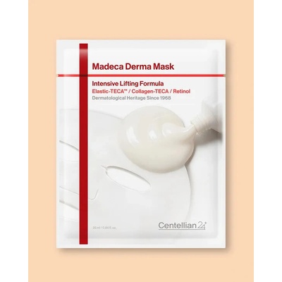 CENTELLIAN24 Madeca Derma Mask Intensive Lifting Formula upokojujúca a spevňujúca maska 25 ml