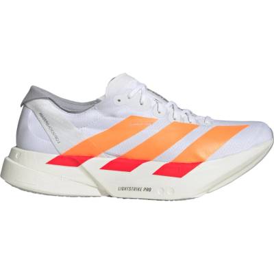 Adidas Мъжки маратонки Adidas Adizero Adios Pro 4 Running shoes - FTWR White / Lucid Orange / Lucid Red - размер 7, 5 (UK) (023-2458-0315)
