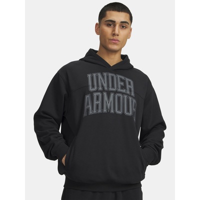 Мъжки суитшърт Under Armour UA Rival LW Graphic Hoodie-BLK Under Armour | Cheren | МЪЖЕ | XS