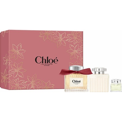 Chloe L'eau Intense EDP 100 ml + tělové mléko 100 ml + EDP 5 ml