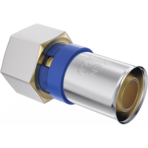 Mexen PEX-P пресова сглобка, кримпваща PEX редукция 25 x 3/4 GW - W97122-2534F-00 (W97122-2534F-00)