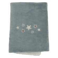 Be Be 's Collection Cuddle Blanket Plyšová deka Star Mint