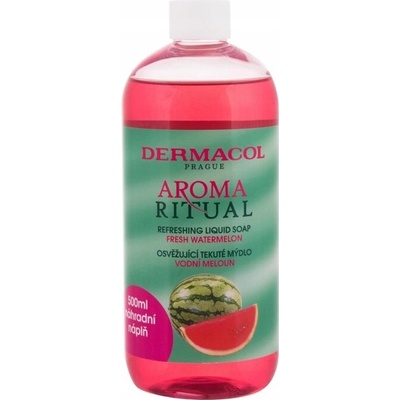 Dermacol Aroma Ritual Vodní meloun Osvěžující mýdlo na ruce náhradní náplň 500 ml – Zboží Mobilmania