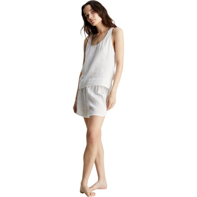 Calvin Klein Дамска пижама Calvin Klein бяла Calvin Klein | Byal | ЖЕНИ | XL