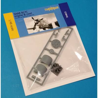 Tarangus Saab B 17C engine and cowl 1:48