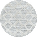 Ayyildiz Светлосив кръгъл килим ø 160 cm Pisa - Ayyildiz Carpets (PISA1601604703GREY)