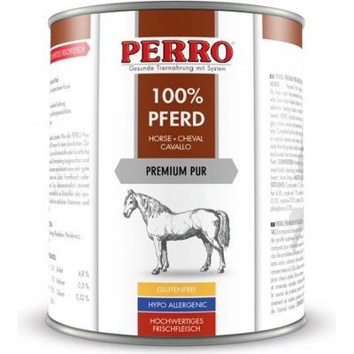 Perro Premium Pur Kůň 820 g