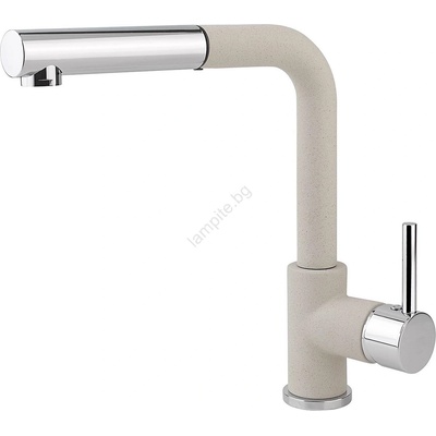 Concept BDG4527BE - Кухненски смесител с изтегляща се душ-слушалка, 26, 9 см, гранит/бежов (CO0046)