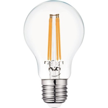 VK LED 6, 5W 806lm 2700Κ 220V E27 Ra-80 360°, Classic, Филамент, стъкло, прозрачен - VL LED VK/05103/E/CL/W (VK/05103/E/CL/W)