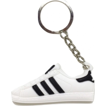 Prívesok na kľúče Adidas Superstar Biela
