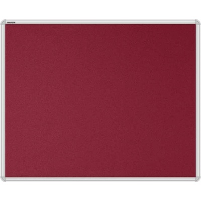 VMS VISION Stolový paraván EKONOMIK ekoTAB oblý roh 80 x 65 cm bordó