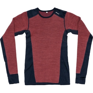 Devold Дамско мериносово термобельо Devold Women's Reverso Merino Shirt Merino shirt - Marsala (115-2795-0213)