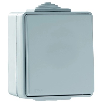 Efapel Пуш бутон ip65, ik07; 16a - 250v ~ cbr - бял (48151 cbr)