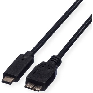 Roline Cable USB3-C-Micro B, M/M, 1m, Roline 11.02. 9006