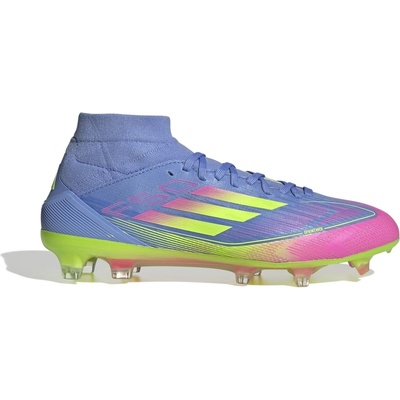 Adidas Дамски футболни бутонки Adidas F50 Pro Firm Ground Football Boots Womens - Blue/Lemon/Pink