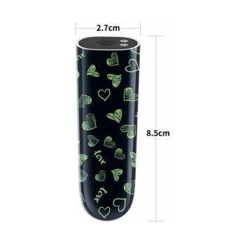 Lovetoy Rechargeable Glow-in-the-Dark Heart Massager