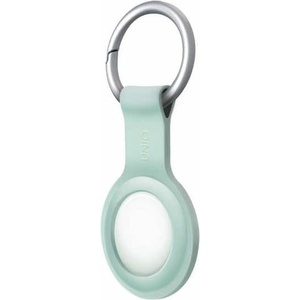 Uniq Силиконов ключодържател за Apple AirTag - Uniq Lino Liquid Silicone Case (зелен) (UNIQ-AIRTAG-LINORN)