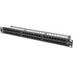 Lanberg patch panel 48 port 1U CAT (PPU5-1048-B)